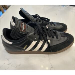 Adidas Samba OG Black Men’s Sz 12.5 Sneakers Long Tongue Soccer EUC